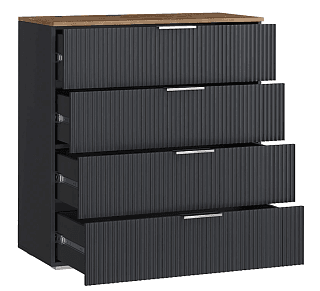 Комод Салерно 4 Графит