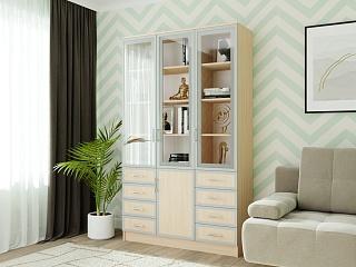Книжный шкаф Альма - 21 Дуб Молочный