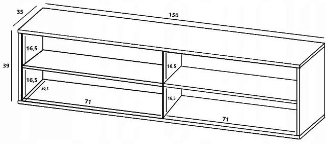 Тумба под ТВ Гарц - 1