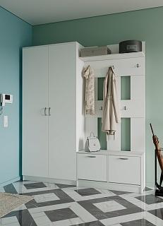 Прихожая Ольга - 6 Белый