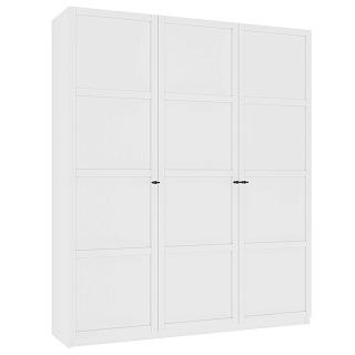 Шкаф распашной Скаген - 3 Белый