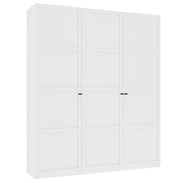 Шкаф распашной Скаген - 3 Белый