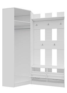 Прихожая Ольга - 10 Белый