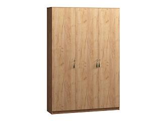 Шкаф распашной Монтана - 3 Крафт Золотой