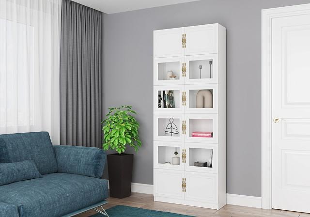 Книжный шкаф Карлос - 52 Белый