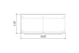 Тумба для обуви Лорена Пакс - 2 Кашемир
