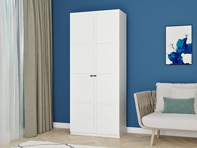 Шкаф распашной Скаген - 2 Белый