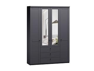 Шкаф распашной София РАХ - 20 МДФ Графит