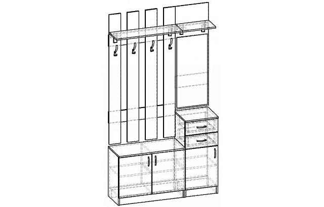 Прихожая Горизонт - 2