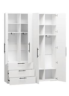 Шкаф распашной Мори-Хелена - 8 Белый