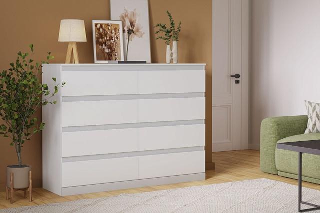 Комод Мальм - 13 Белый