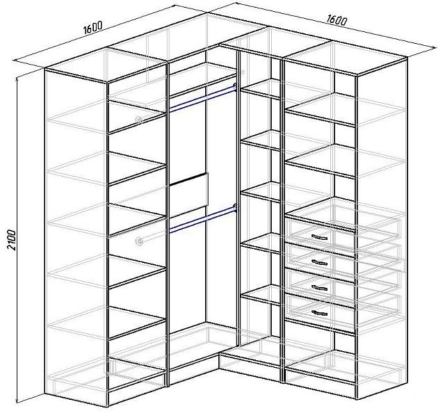 Гардеробная Alexa - 9
