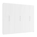 Шкаф распашной Калифорния - 6 Белый