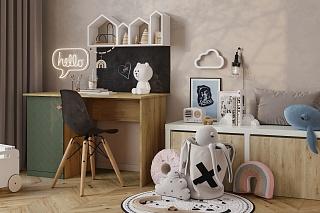 Письменный стол Скарабей - 3 МДФ Пантано