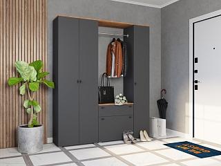 Прихожая Квели - 6 Графит