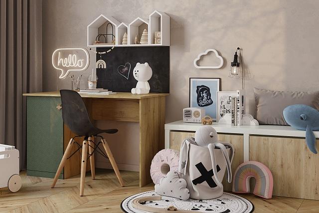 Письменный стол Скарабей - 3 МДФ Пантано