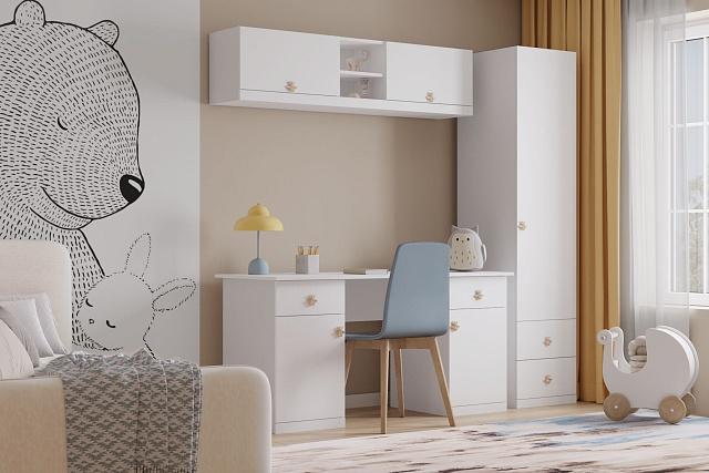 Детская стенка Скарабей Mini - 10 Белый