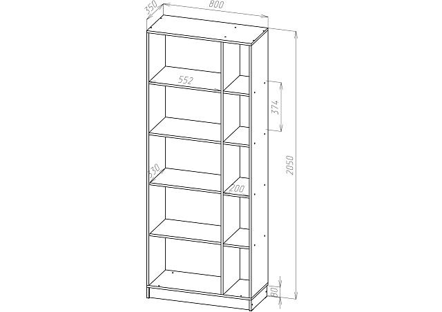 Стеллаж Сокол - 25