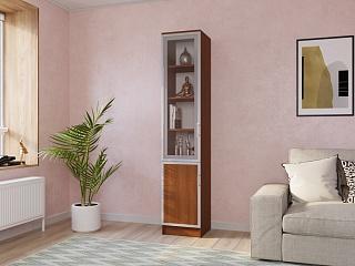 Книжный шкаф Альма - 3 Орех Экко