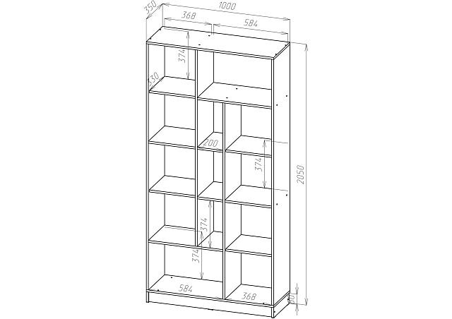 Стеллаж Сокол - 2