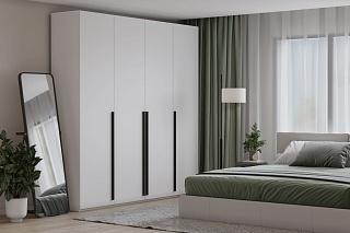 Шкаф распашной Лорена Пакс - 4 Белый