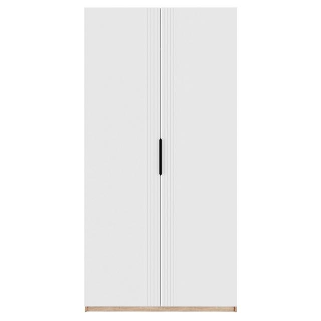 Шкаф распашной Астрис - 3 Белый