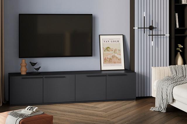 Тумба под ТВ Лорена Пакс - 1 Черный