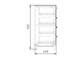Комод Техас - 7 МДФ