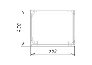 Стеллаж Техас - 2 МДФ