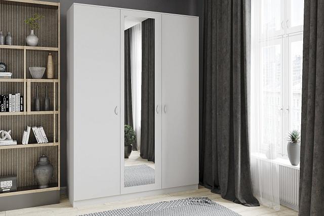 Шкаф распашной Лайт-3 Белый