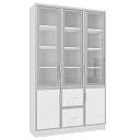 Книжный шкаф Альма - 16 Белый