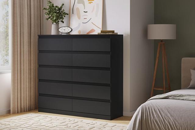 Комод Мальм - 20 Черный