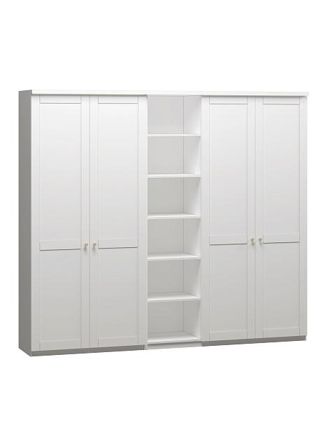 Шкаф распашной София РАХ - 28 МДФ Белый