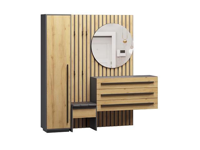 Прихожая Неаполь - 3 Графит