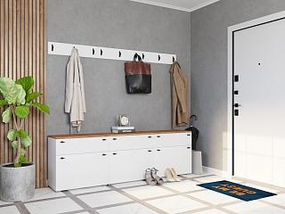 Прихожая Квели - 3 Белый