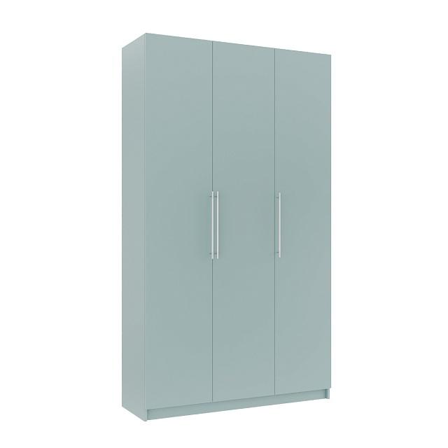 Шкаф распашной Калифорния - 3 Сумеречный Голубой