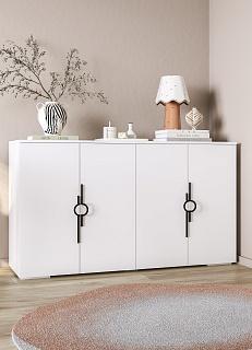 Комод Белиз - 3 Белый