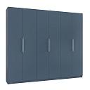 Шкаф распашной Калифорния - 6 Альби Полуночно-синий