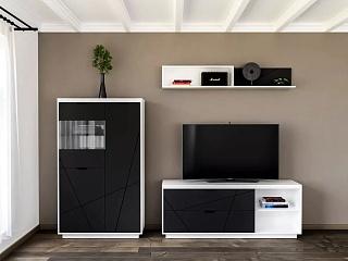 Стенка Бостон - 1 Черный