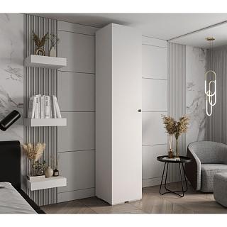 Шкаф распашной Люксор - 1 Белый