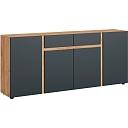 Комод Моронго - 3 Черный