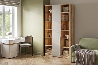 Шкаф распашной Хейсон - 29 Блэквуд Ячменный / Кашемир