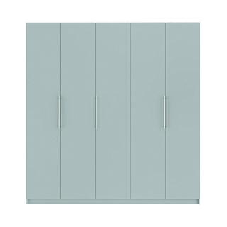 Шкаф распашной Калифорния - 5 Сумеречный Голубой