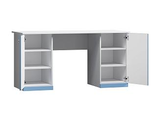 Письменный стол Банни - 4 МДФ Пастельно-Синий