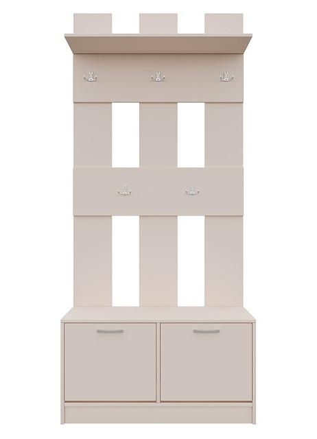 Прихожая Ольга - 1 перфорированная Кашемир