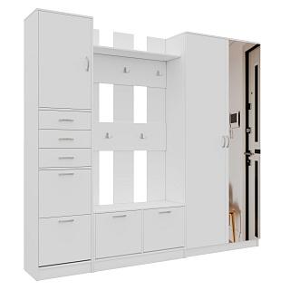 Прихожая Ольга - 9 Белый