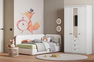 Шкаф распашной София РАХ - 15 МДФ Белый