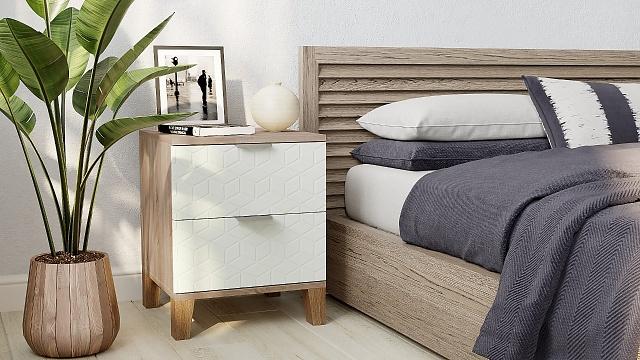 Тумба прикроватная Марвин Йорк Милк