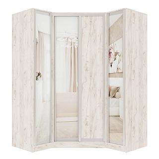 Шкаф-купе угловой Ромео - 10 Крафт Белый