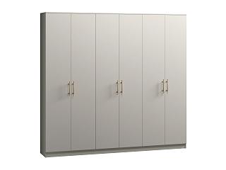 Шкаф распашной Хелена - 6 Кашемир